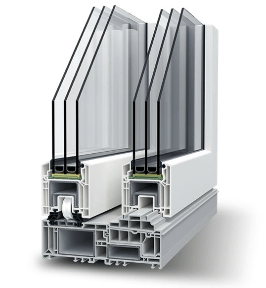 perfil ventana pvc vekamotion 82